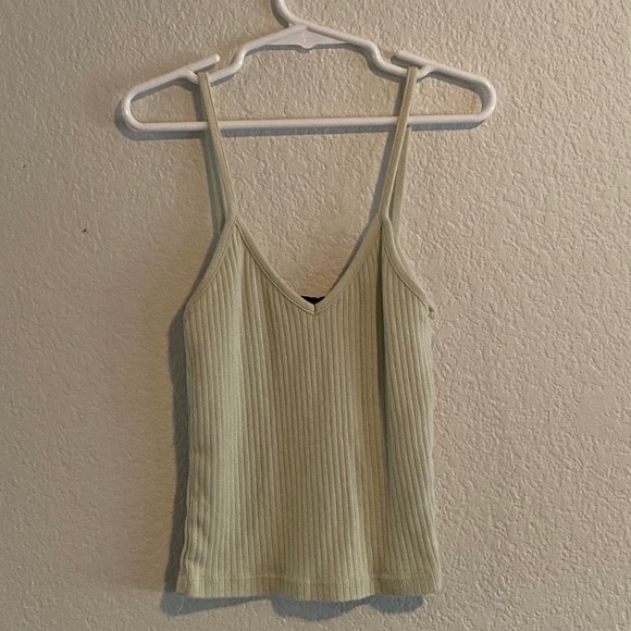 Brandy Melville Light Green Tank Top - Picture 1 of 2
